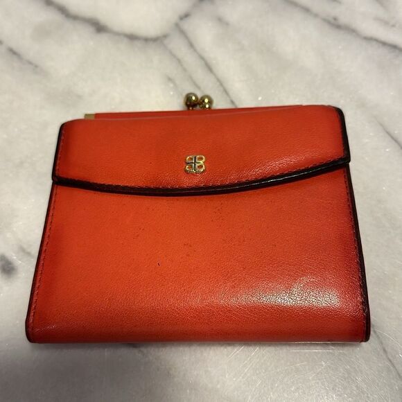 Vintage Bosca wallet buttery soft red leather made in USA - Picture 3 of 11